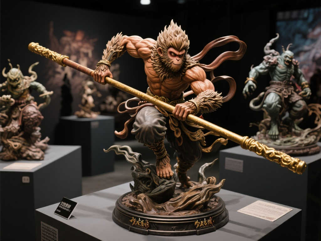 吧友分享《黑神话》艺术展实景:精致公仔雕像令人惊艳! 吧友分享《黑神话》艺术展实景:精致公仔雕像令人惊艳!